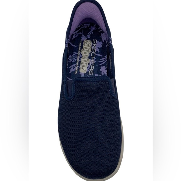 Skechers GOwalk Slip-On Sneakers Women’s Size 6 Navy Excellent Condition - Picture 3 of 6